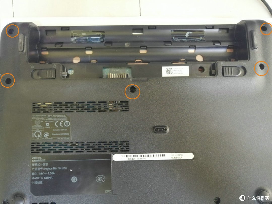 戴尔inspiron灵越mini10更换固态硬盘