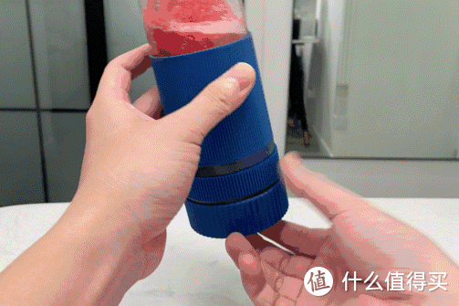 可颜可甜的夏日解暑神器：BleuJamais蓝陌制冷榨汁机便携小鲜杯评测