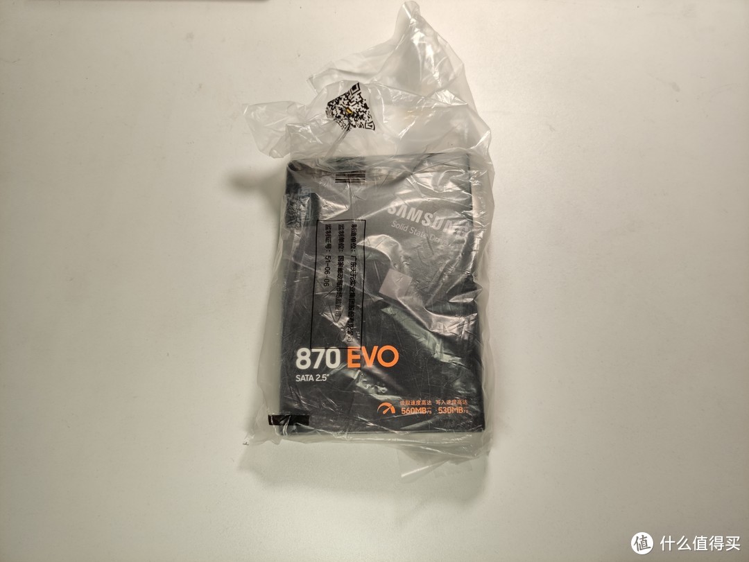 不得不剁手：三星870 EVO 500G SSD SATA3固态硬盘