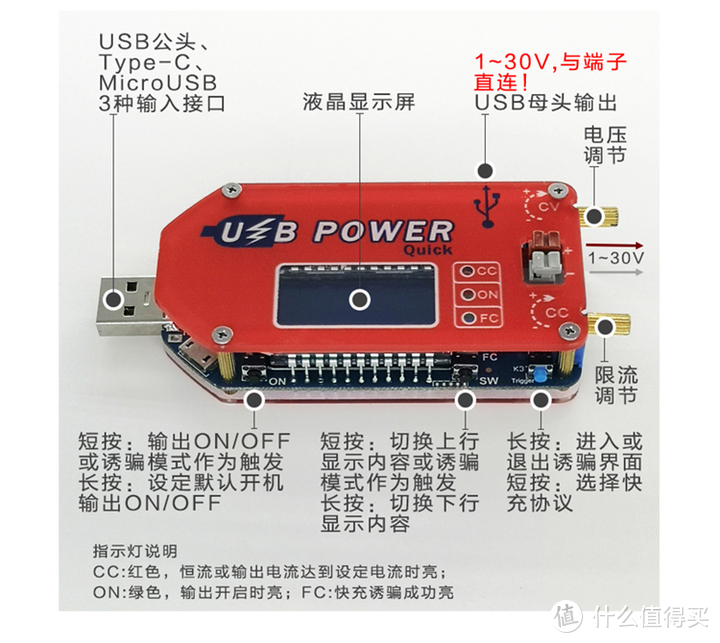 10块钱的小米随身风扇开箱测评（附USB调压模块DIY调速）