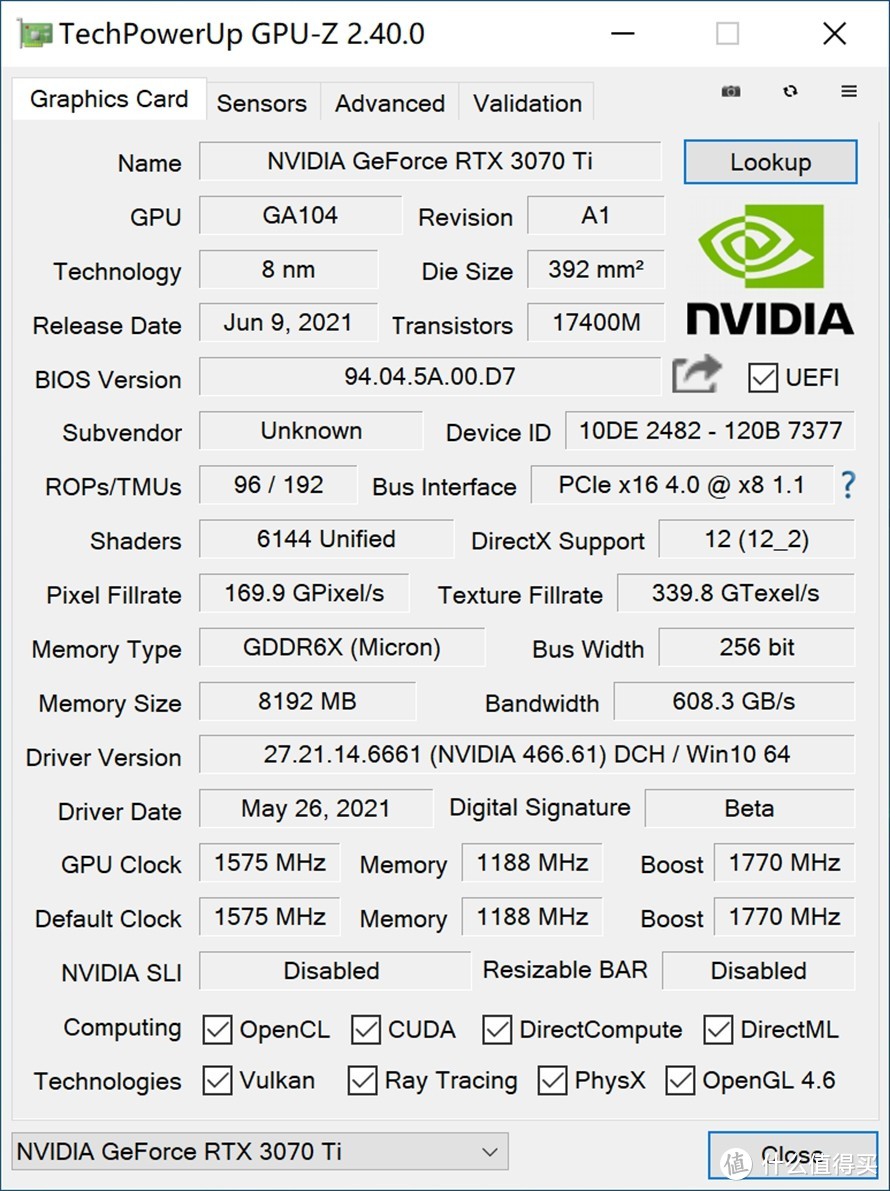 iGame GeForce RTX 3070 Ti Vulcan OC 8G首发评测