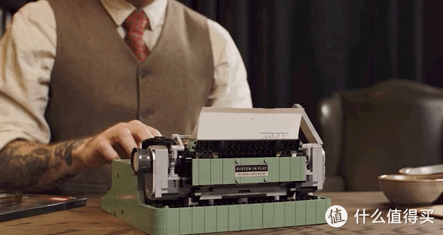 乐高IDEAS新品打字机正式公布，致敬经典，细节满满！