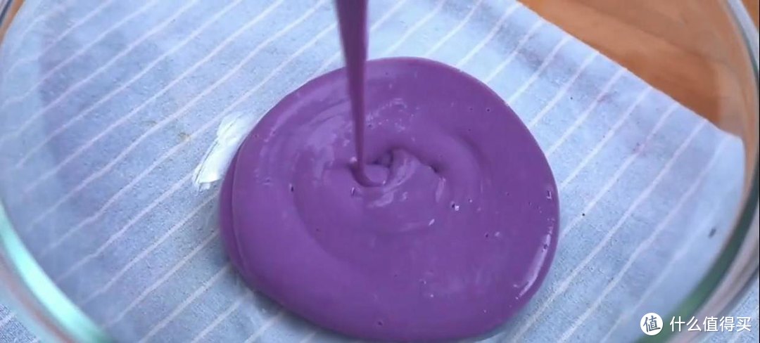 紫薯馒头，柔软又劲道，回弹度超级完美