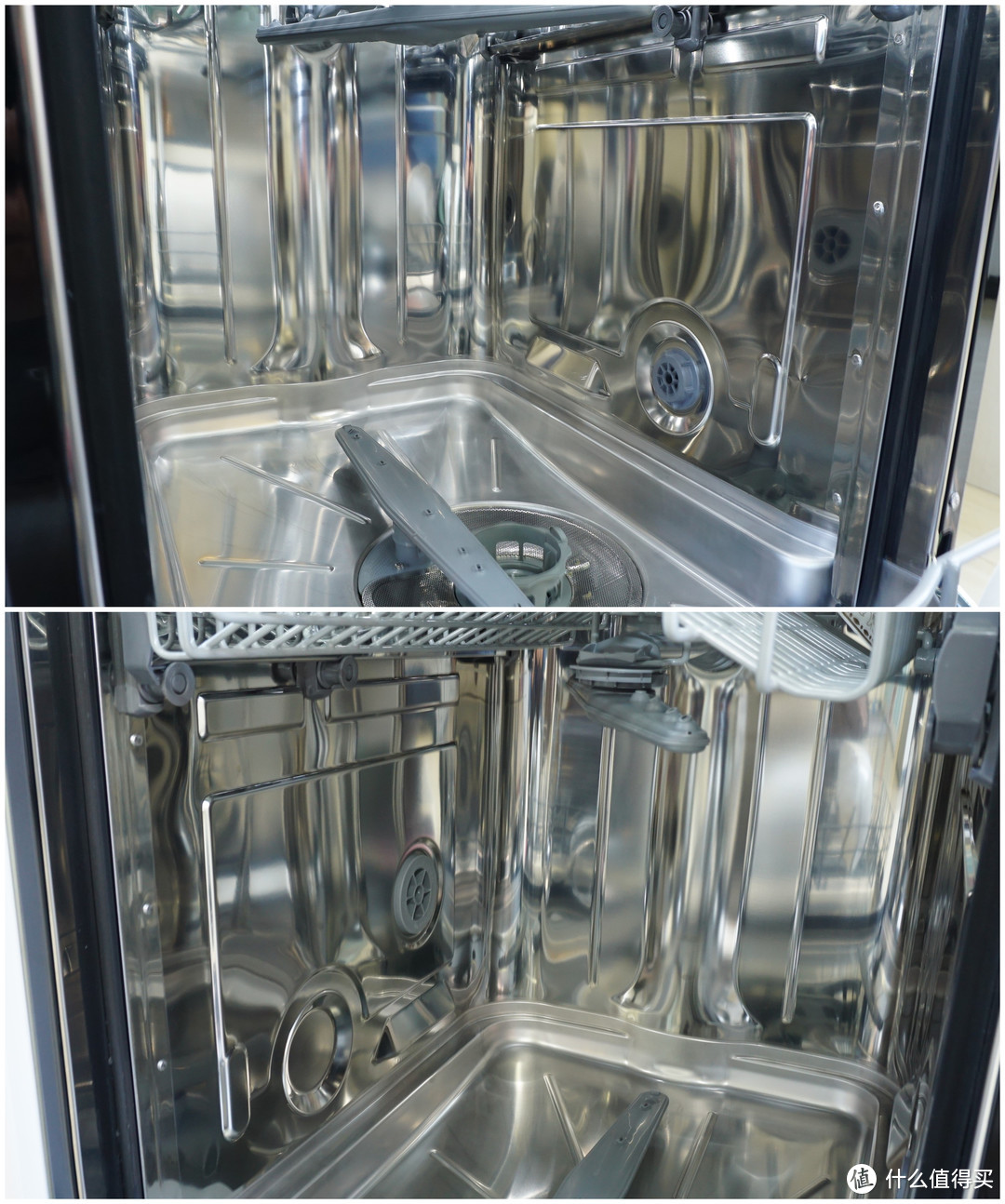 在辽宁，海尔V10洗碗机 自动开门烘干后，腔体几乎完全干燥。