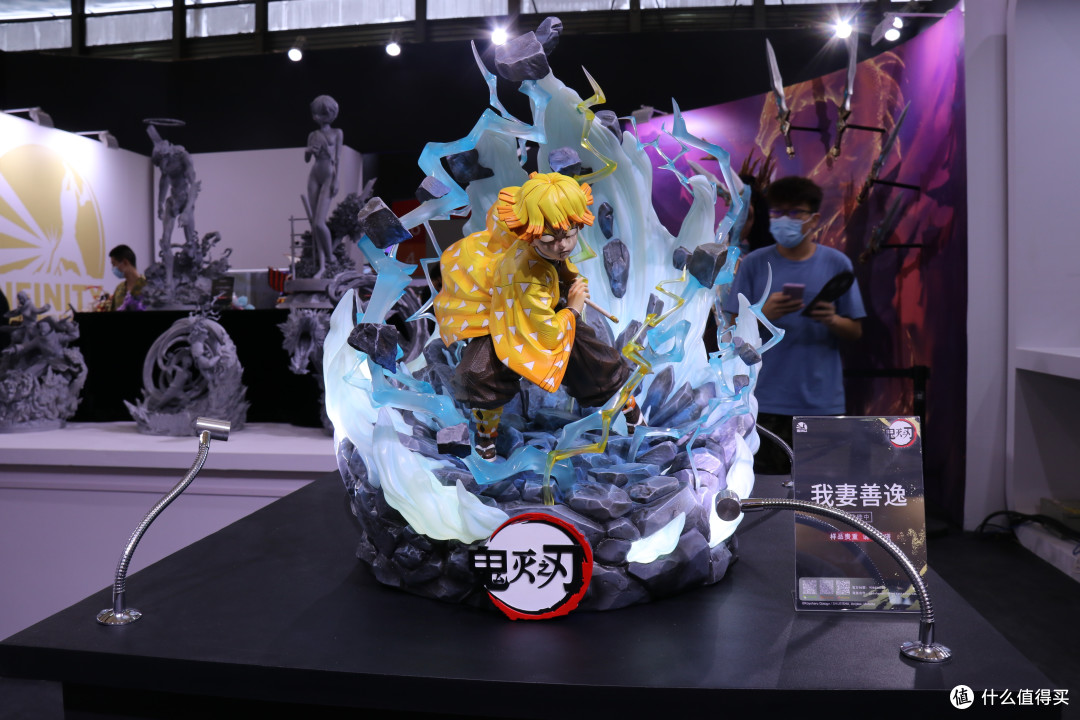 玩模总动员 开天工作室x 鬼灭之刃 全新作品wf上海首秀原创雕像 杨戬 上色公开 日韩动漫周边 什么值得买