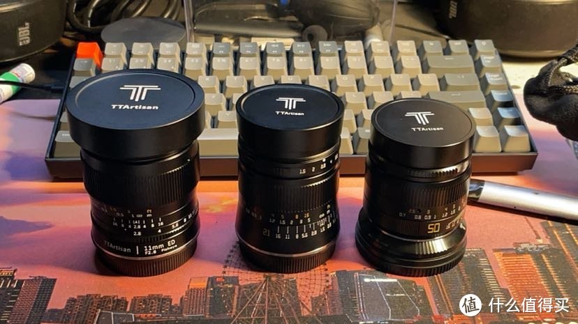 11mm 2.8，21mm1.5，50mm1.4asph