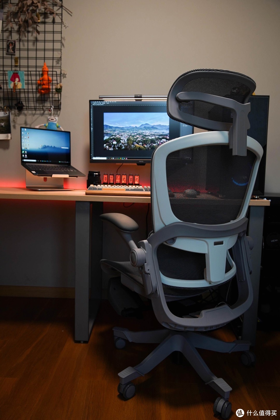 桌面整理计划之 座椅篇-网易严选3D悬挂腰靠人体工学电脑椅