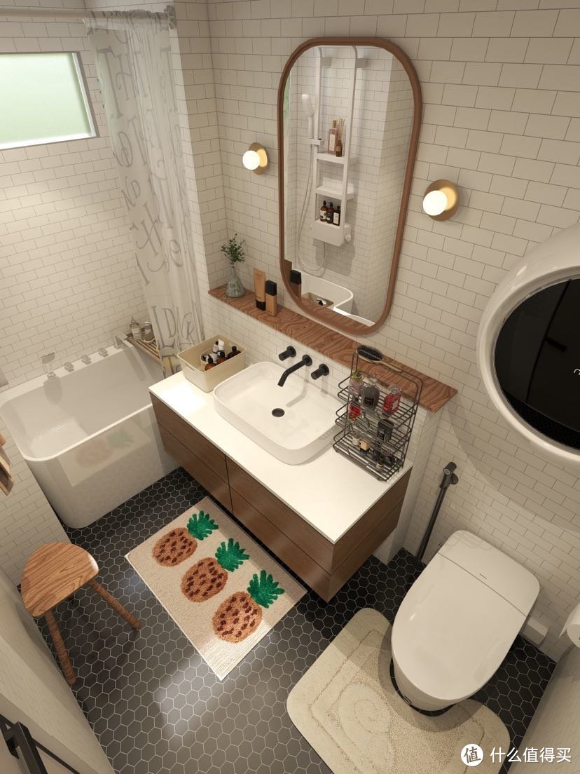 简单布局小户型浴室 挑选智能马桶有讲究！