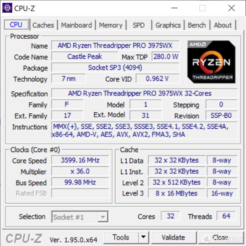 32核AMD TR Pro 3975WX+Supermicro M12SWA-TF评测