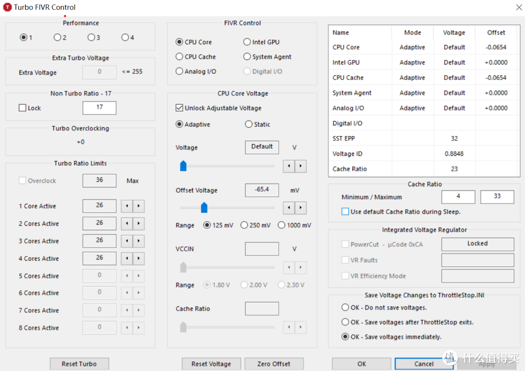 使用ThrottleStop解决Chromebook在win10系统下CPU无法睿频问题