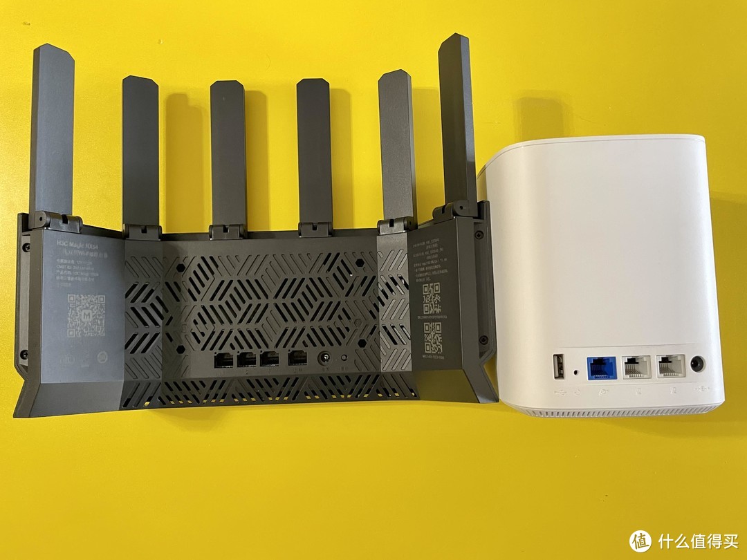 立式造型 复式 别墅 WIFI6全覆盖 - 新华三（H3C）NX54千兆路由器