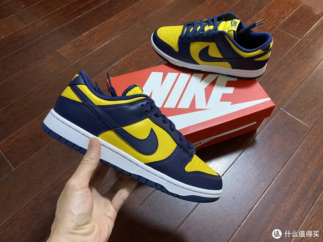 密歇根配色Nike Dunk Low