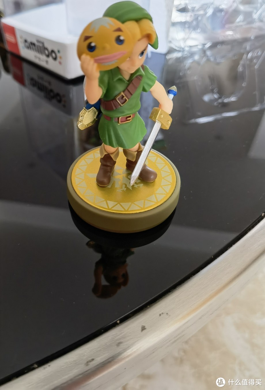 手办还可以这样玩，任天堂Amiibo塞尔达 假面林克 开箱体验