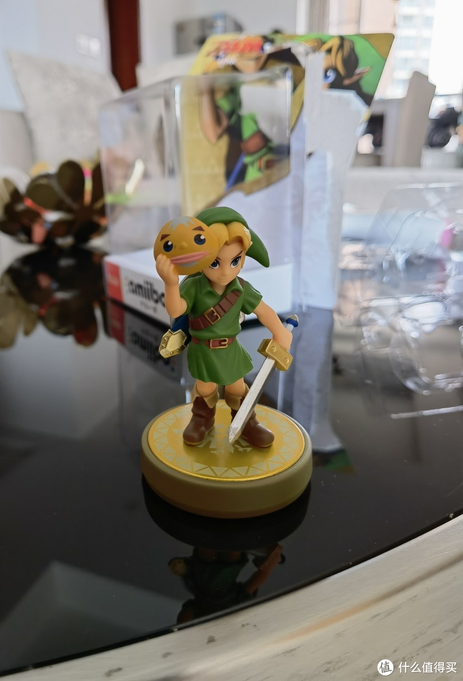 手办还可以这样玩，任天堂Amiibo塞尔达 假面林克 开箱体验