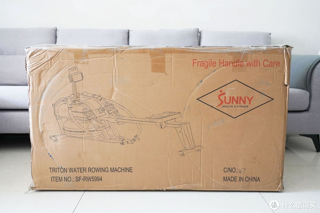 可以摇着划的划船机 SUNNY双桨双阻划船机测评