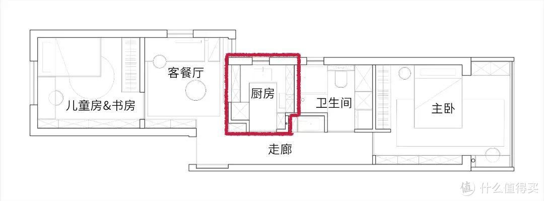 50㎡一厅五用，还能坐拥三分离、书房和家政间，堪称最强小户型！