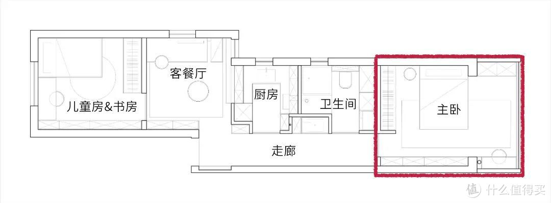 50㎡一厅五用，还能坐拥三分离、书房和家政间，堪称最强小户型！