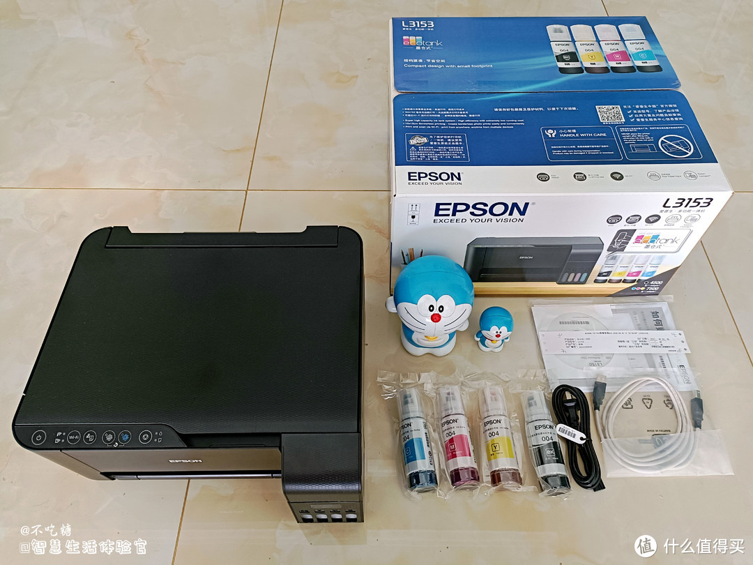 墨仓连供，彩打人生 支持华为HiLink的EPSON L3153彩色打印机体验报告