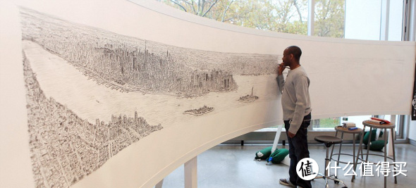 20分钟能默画出全球任意城市的画家