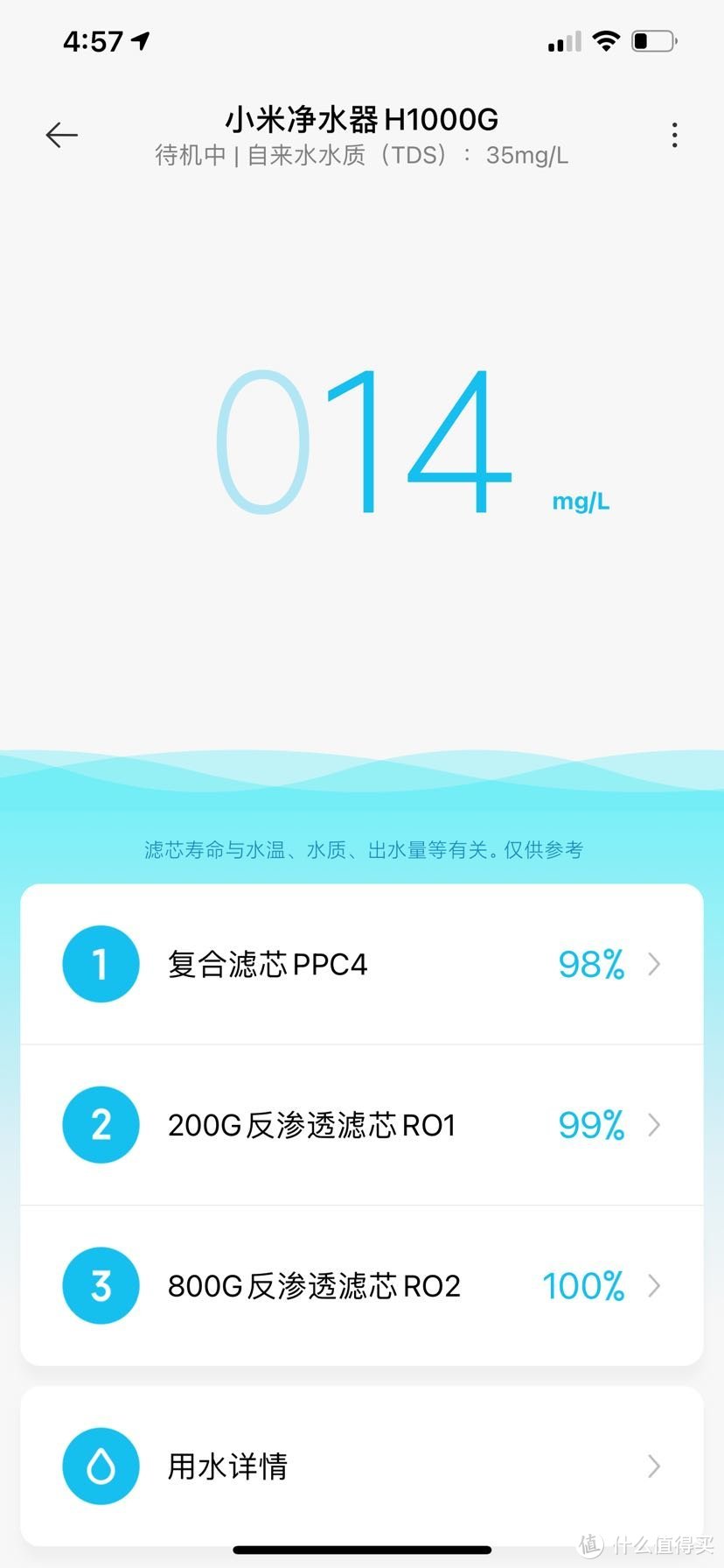 小米H1000G净水机安装使用体验分享附装修注意事项