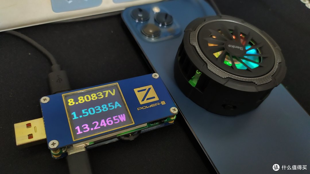 夏日神器-benks 磁吸制冷散热器w07_散热风扇_什么值得买