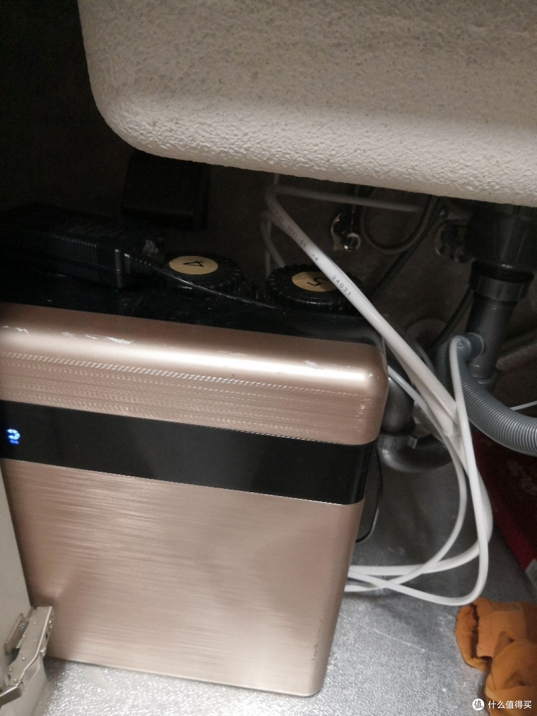 千岛人600g安装试用_净水设备_什么值得买