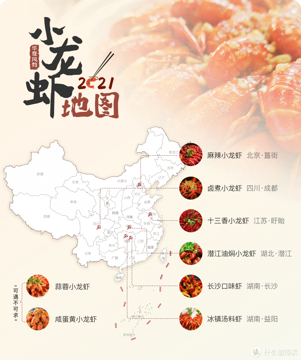 宵夜江湖大佬——中国小龙虾料理地图