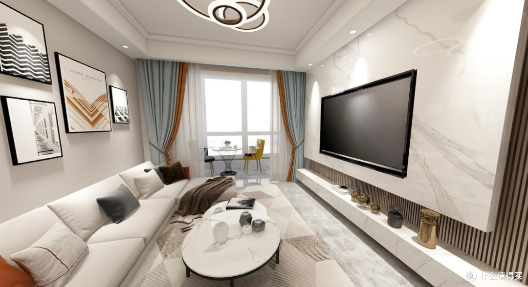 精工艺匠装饰丨襄阳装修案例滨江壹号110平现代风格赏析