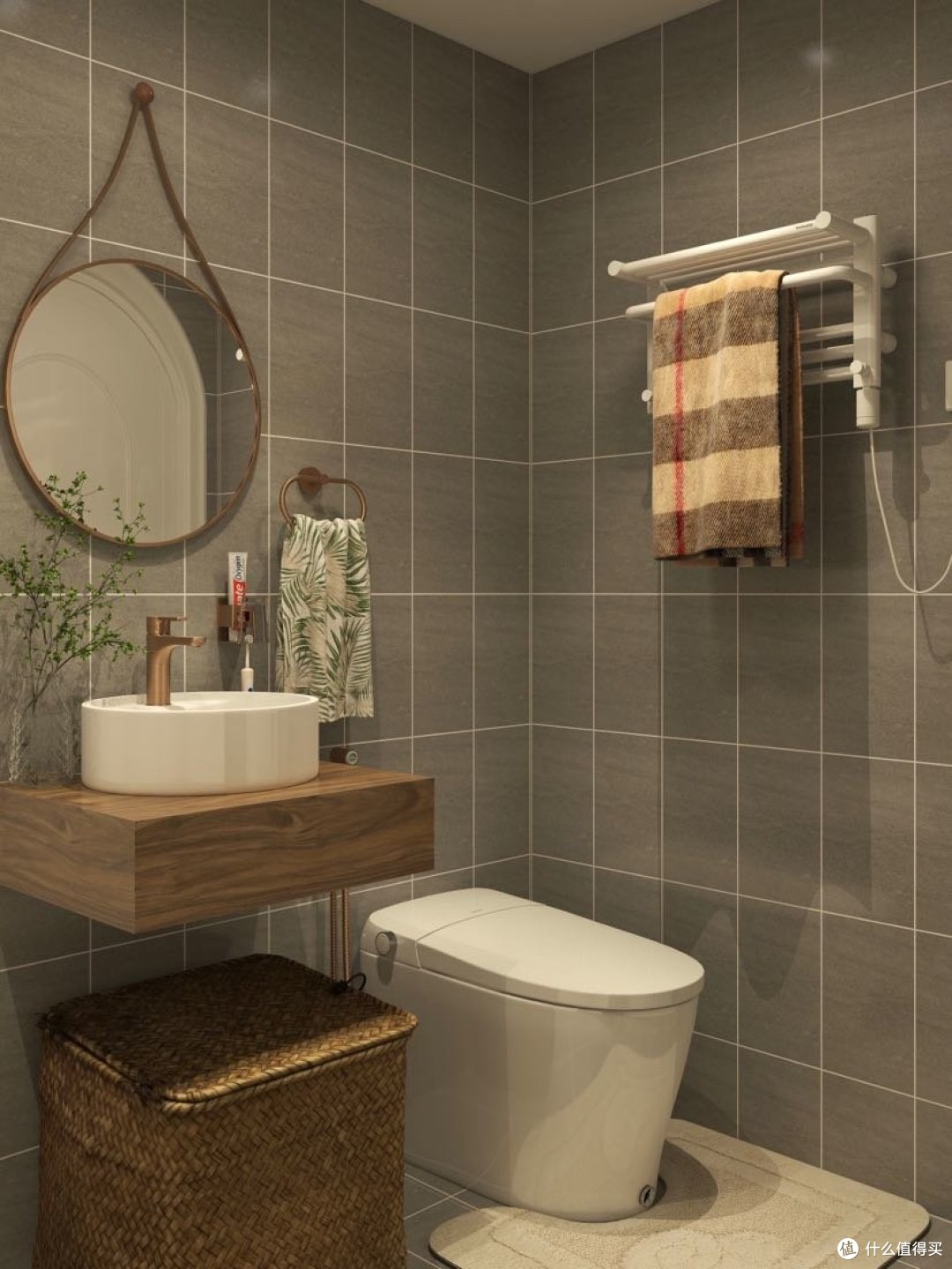 2平mini浴室塞下浴缸不是梦