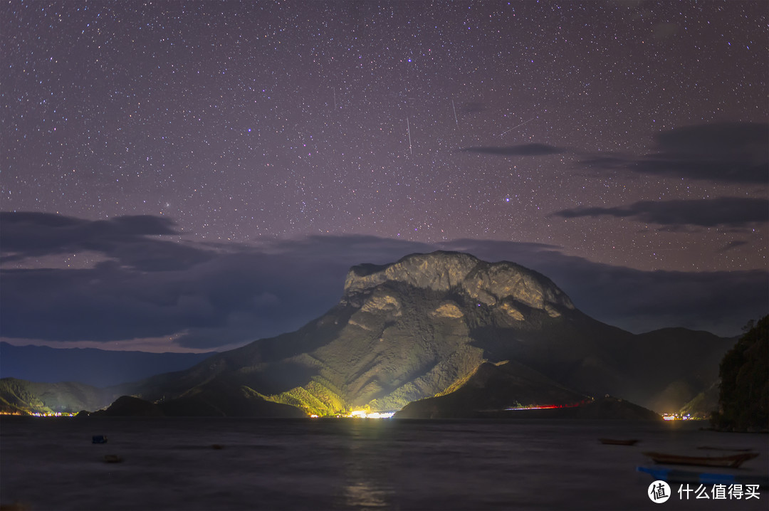 女神山星空