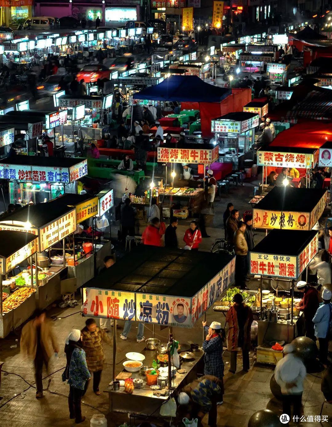 鼓楼夜市©图虫创意