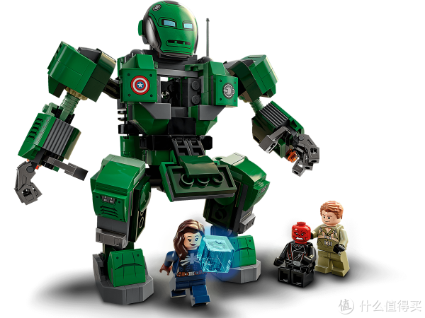 lego乐高超级英雄系列76201卡特队长与九头蛇践踏者