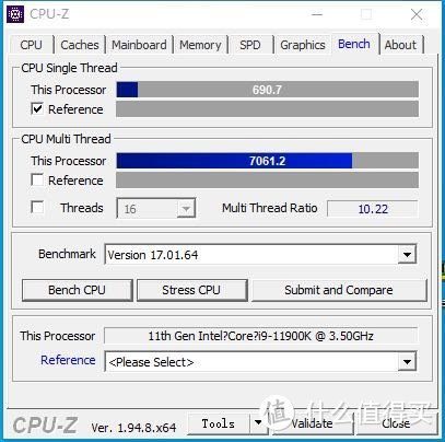 CPU-Z跑分测试