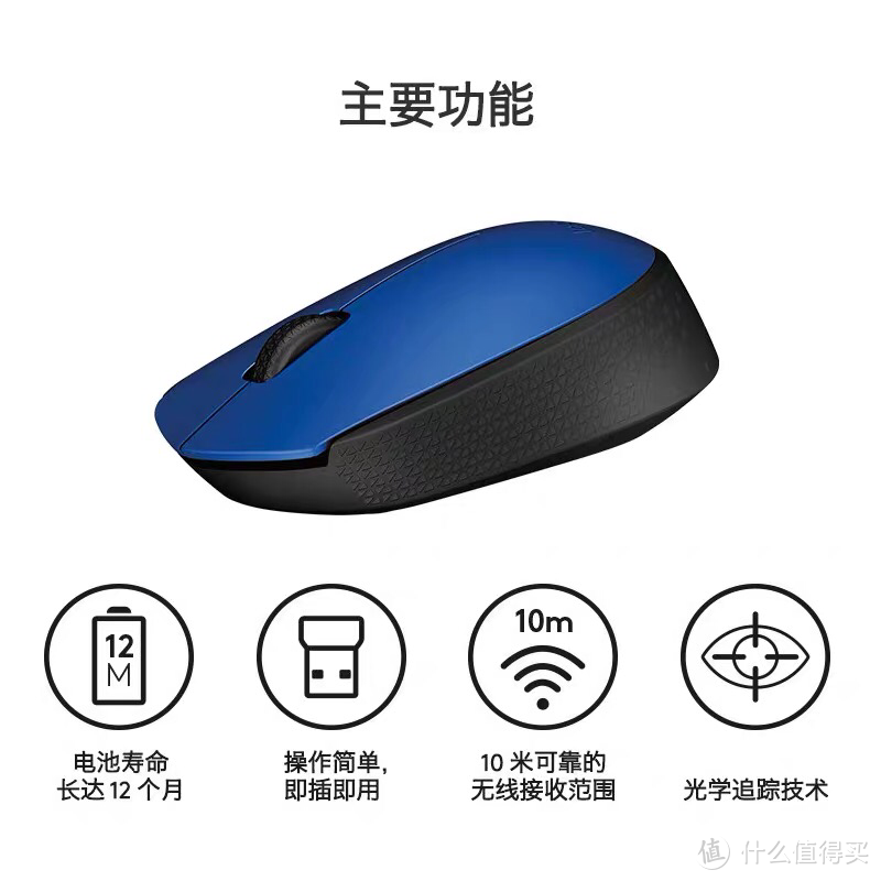 篇五：只需一杯奶茶价格的logitech罗技鼠标🖱️