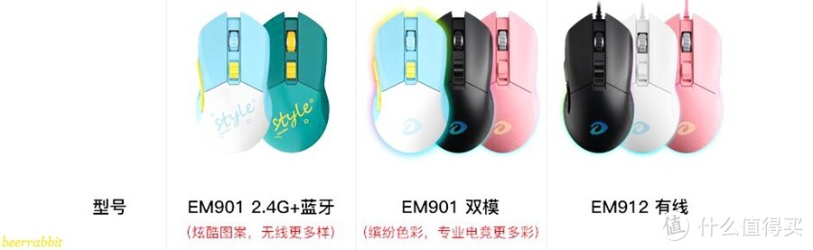 高颜值 纯无线 达尔优EM901 双模无线游戏鼠标评测