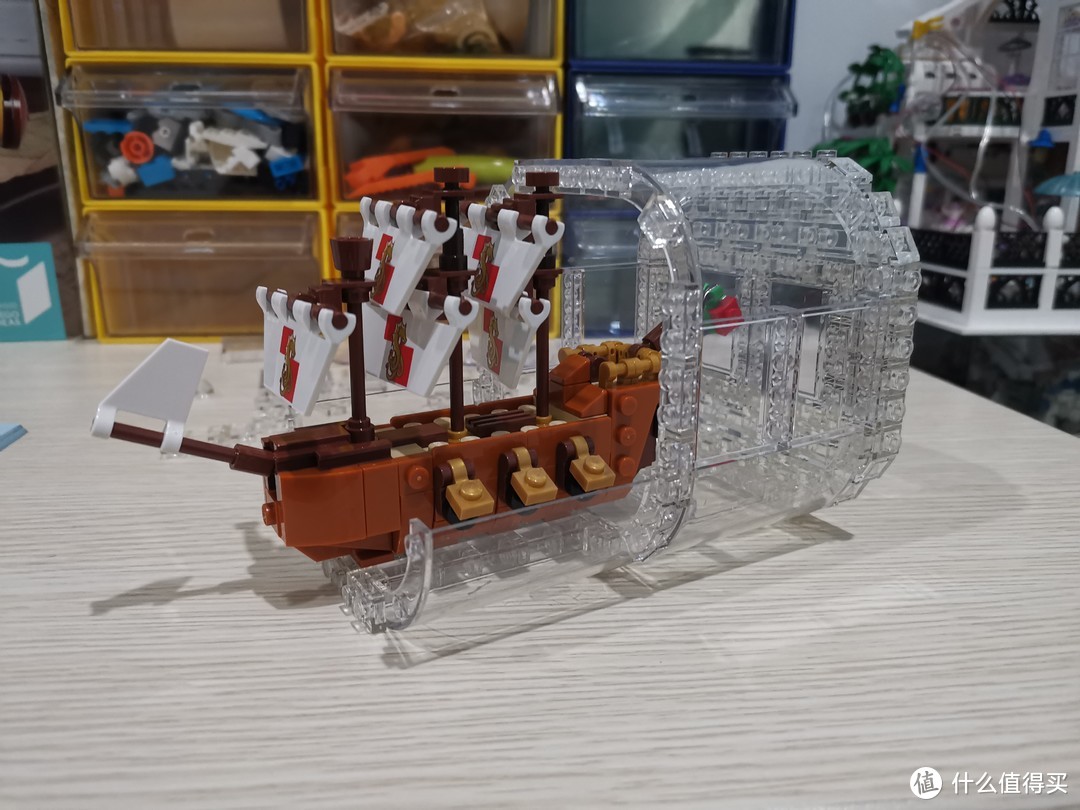 LEGO 乐高IDEAS系列 92177 复刻版 瓶中船 开箱评测