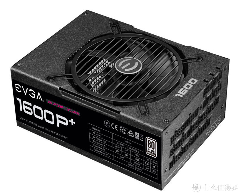 EVGA发布SuperNOVA P+系列电源：最高1600W，更小更安静