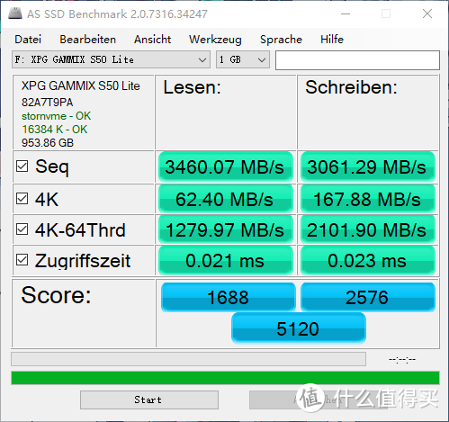 更快更便宜？主流级PCIE4.0固态来了，XPG翼龙S50 Lite 1TB固态体验报告