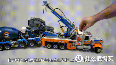 乐高新机械套装42128重型拖运卡车开箱详尽测评【视频版】_木制积木_ 