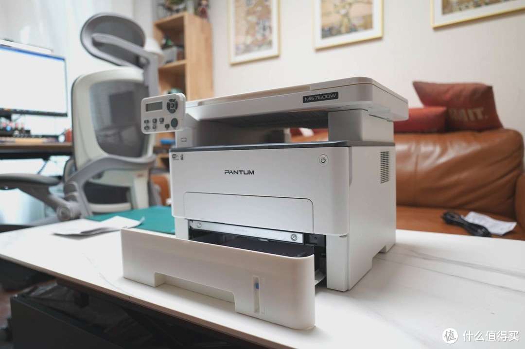 家用打印机如何选择，奔图M6760W激光打印一体机体验。