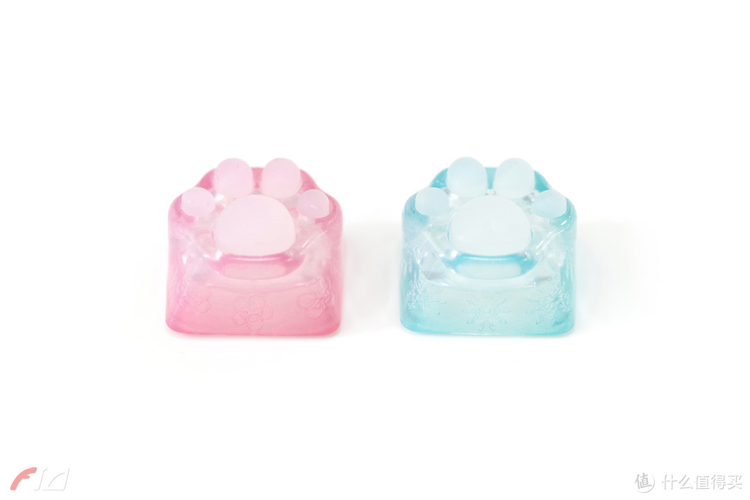 可爱进行时 |ZOMO 蒂芙尼蓝、樱花猫爪3D打印键帽
