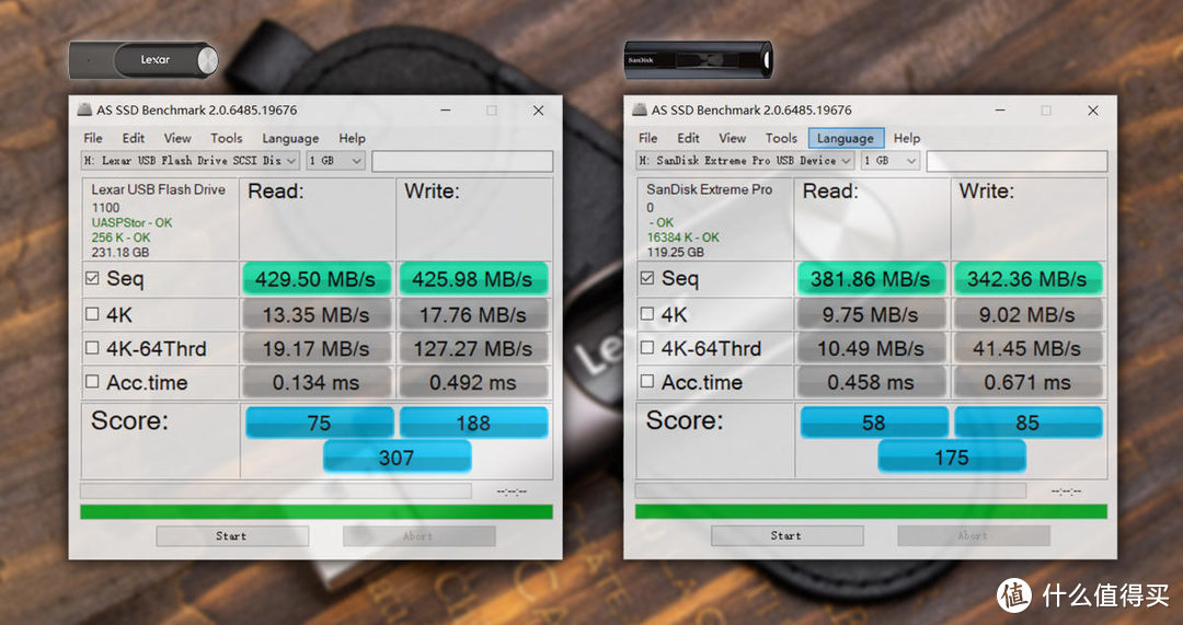 神盘易位，读写同速450MB/秒，雷克沙LEXAR P30 USB 3.2 U盘实测