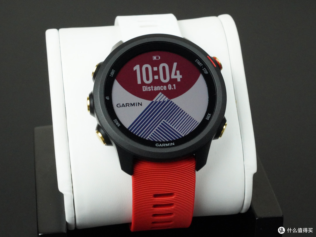 佳明forerunner245m仲夏版礼盒开箱_智能手表_什么值得买