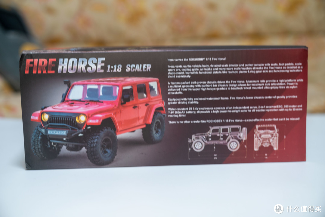 ROC Hobby fms 1/18 赤兔 Jeep 牧马人开箱