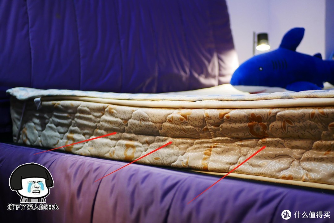 虽然是租的房，但也想睡个好觉，这款蓝盒子床垫真巴适！