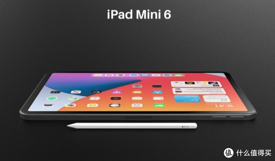 此前传闻的iPad mini 6渲染图，恐怕mini 7才长这样