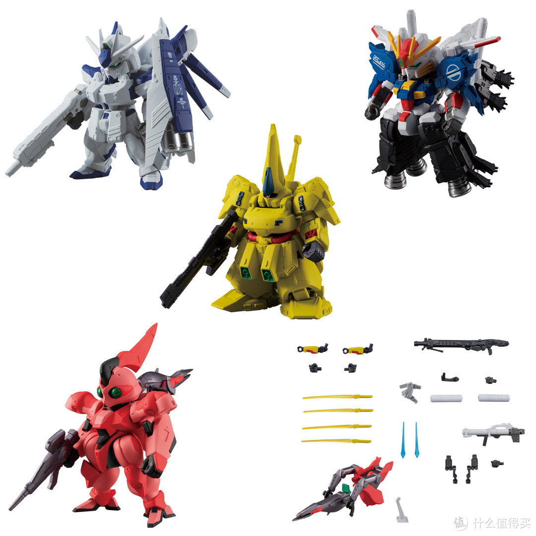 【食玩】FW GUNDAM CONVERGE #Plus02 话题性机体齐聚！