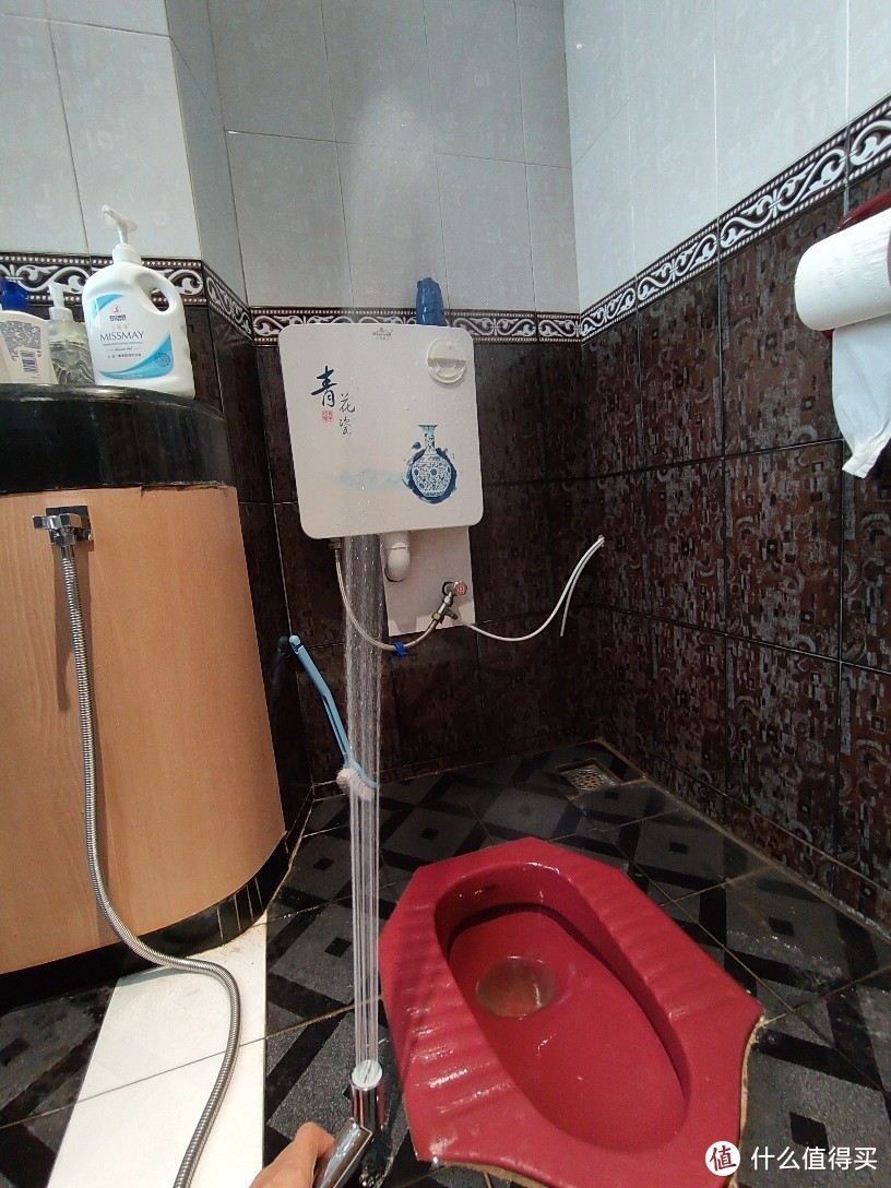 自己动手安装可调水量妇洗器