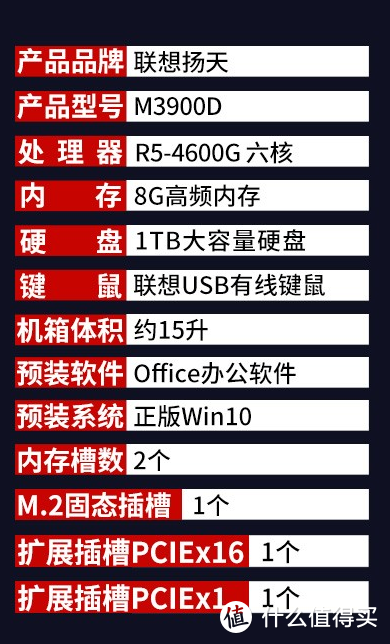 锐龙5-4600G加成的联想扬天M3900d怎么样？2099真滴不亏