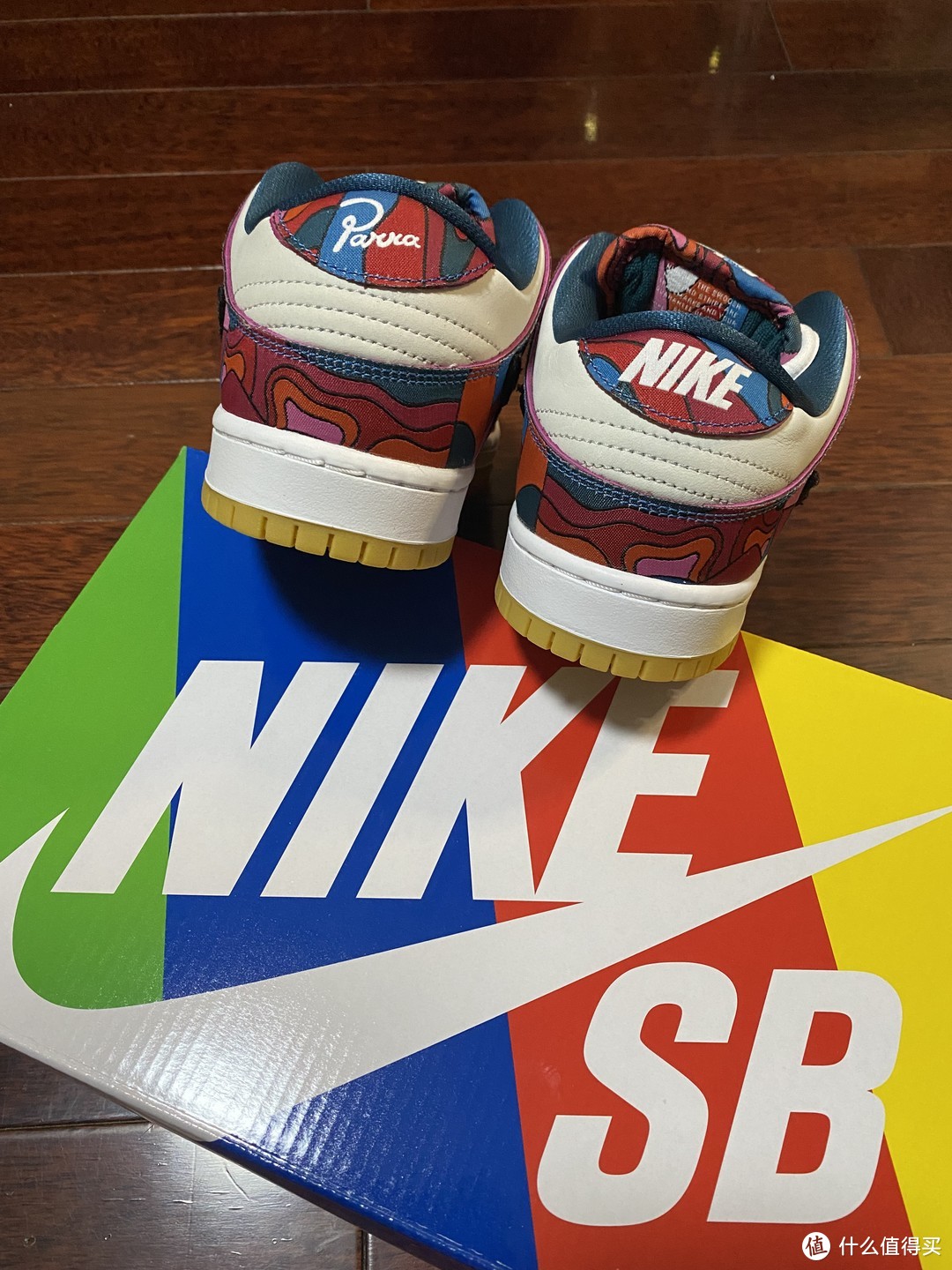 今年最佳DUNK联名Nike Parra Dunk Low Pro